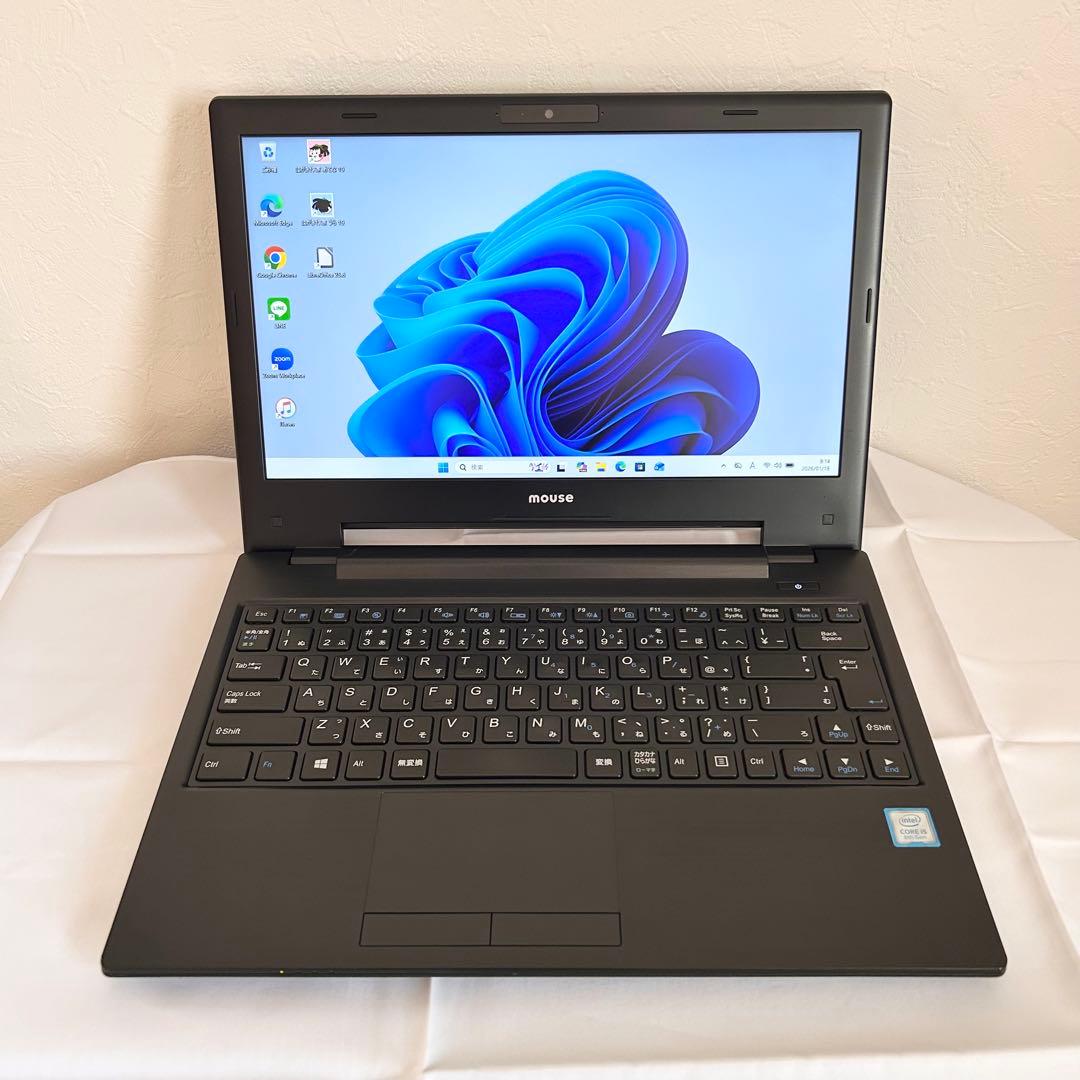 MOUSE ノートPC SSD256 Win11 Corei5 8世代 A51