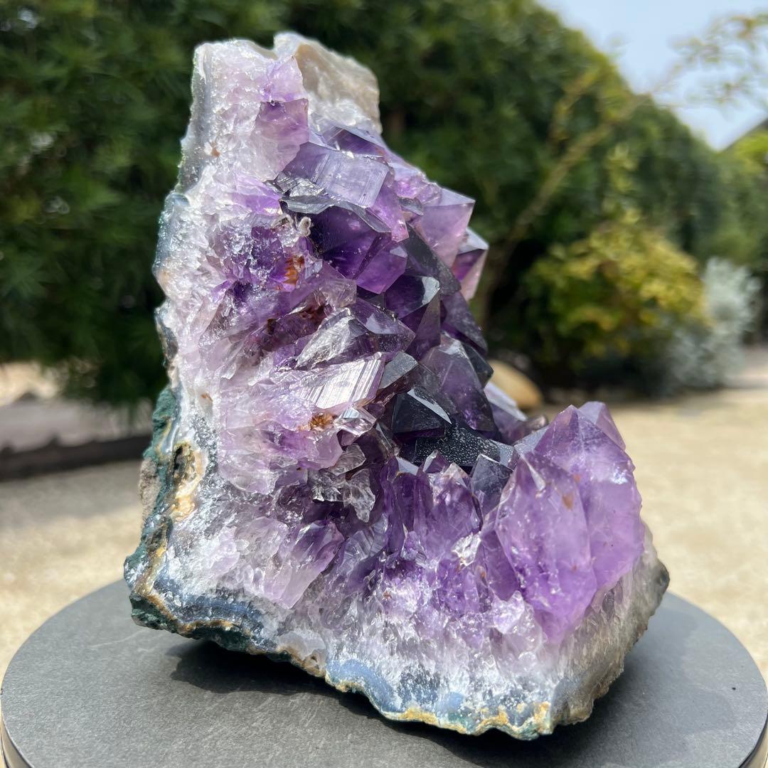 ✳✨大型美紫ハイパワー✨最強浄化や魔除けに✨アメジストクラスター 天然石 原石