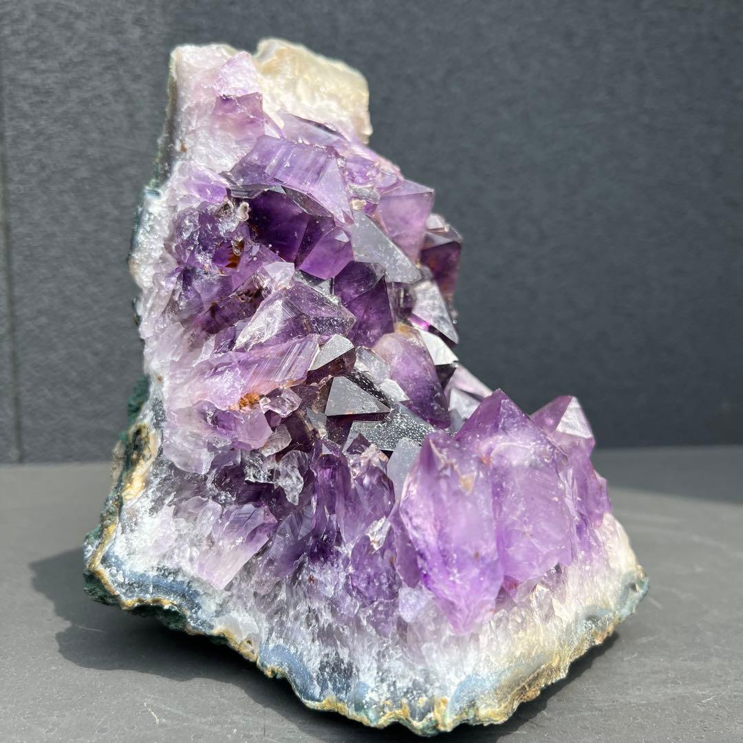 ✳✨大型美紫ハイパワー✨最強浄化や魔除けに✨アメジストクラスター 天然石 原石