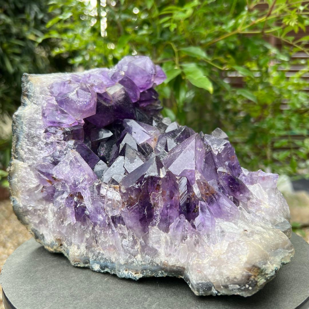 ✳✨大型美紫ハイパワー✨最強浄化や魔除けに✨アメジストクラスター 天然石 原石