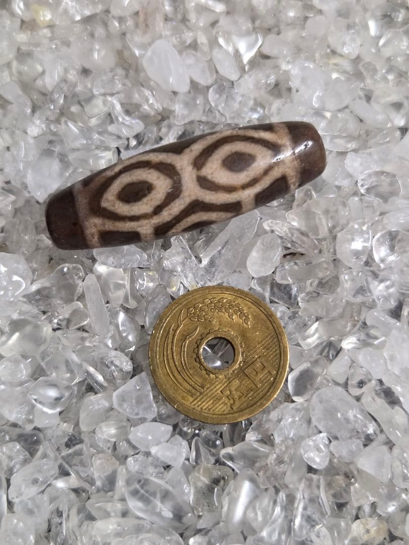 092　天珠　龍眼天珠 　龍六眼天珠　dzibeads　！