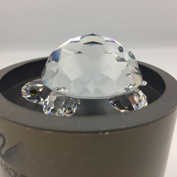 スワロフスキー　フィギュリン　亀　 置物　 SWAROVSKI 管mpr