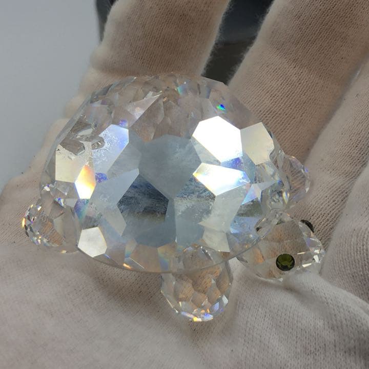 スワロフスキー　フィギュリン　亀　 置物　 SWAROVSKI 管mpr