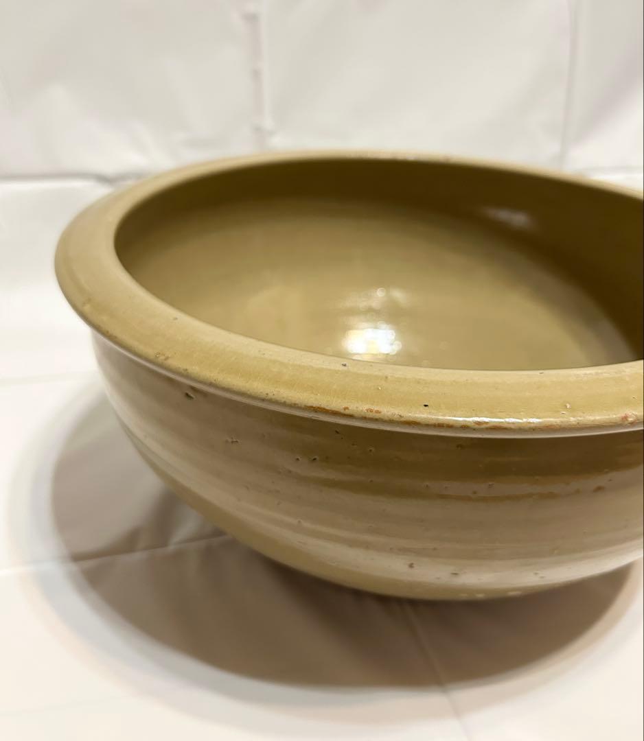 石見焼 大鉢 メダカ鉢 睡蓮鉢 水鉢 生花 骨董 和モダン 金魚鉢 めだか 園芸