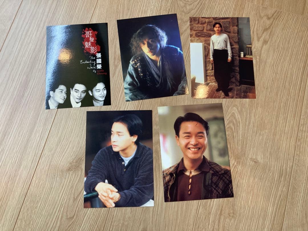 レスリーチャン　red mission ポストカード　パンフレットなど