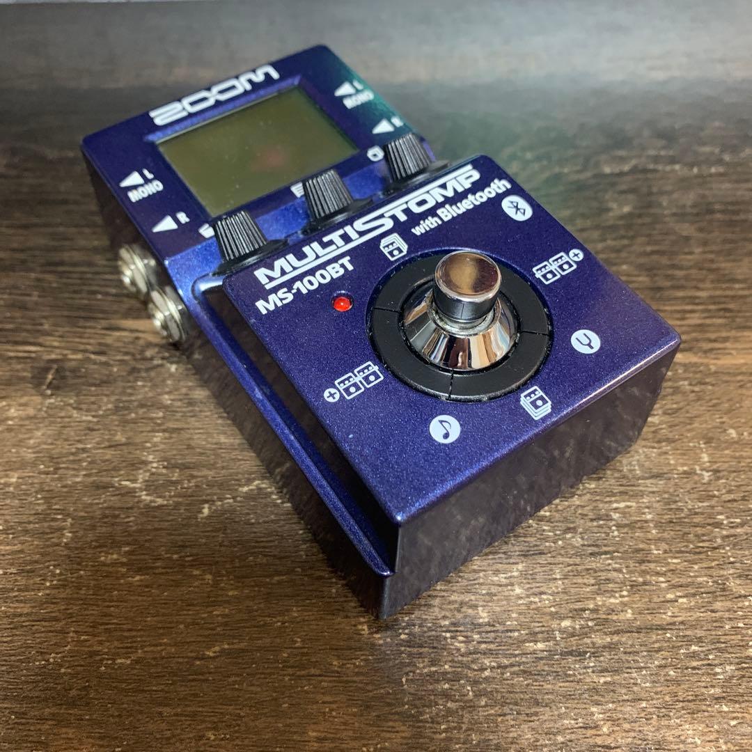 ギター ZOOM MULTI STOMP with Bluetooth MS-100BT