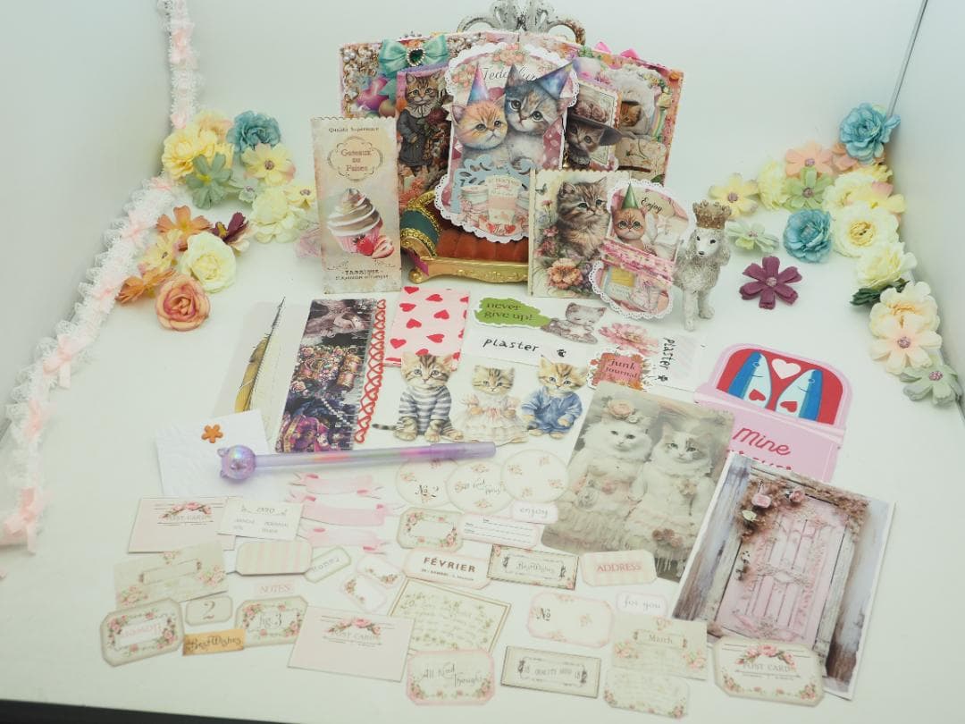 小さな物語が宿る♡猫ちゃんcat♡おすそ分けファイル♡ジャンクジャーナル