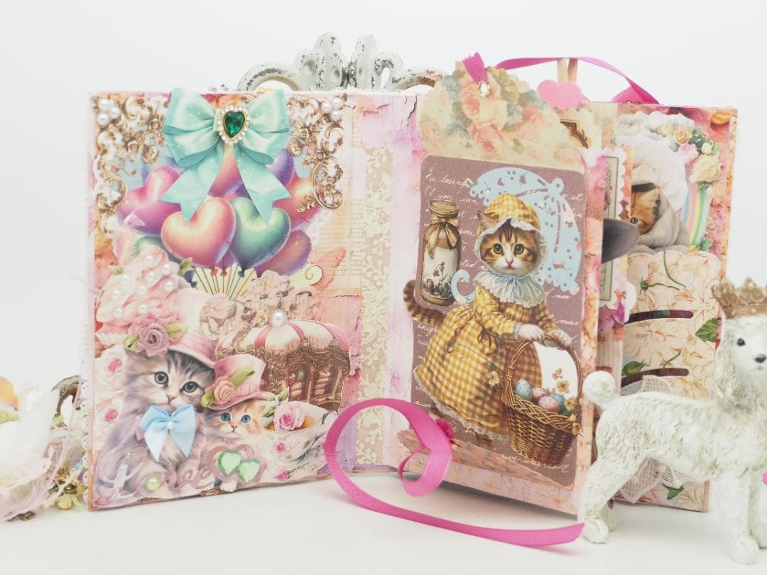 小さな物語が宿る♡猫ちゃんcat♡おすそ分けファイル♡ジャンクジャーナル