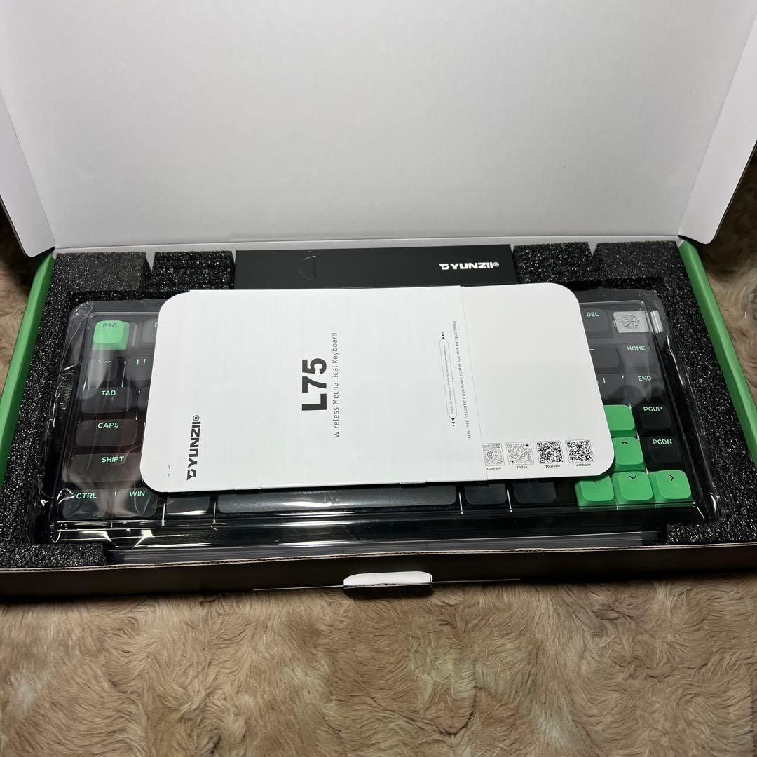新品　YUNZII L75 KEYBOARD