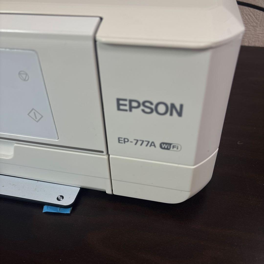 【ジャンク】EPSON EP-777Aプリンター廃インク吸収パッド限界表示　即日