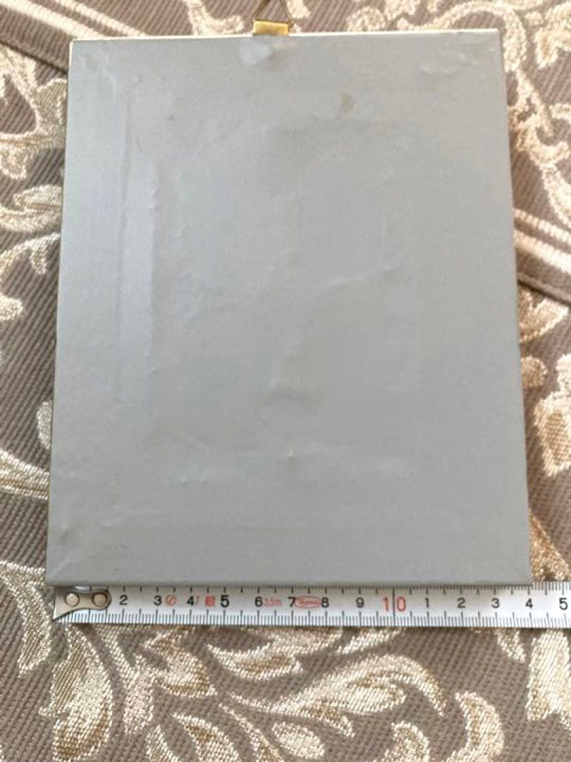 磁器薔薇　ゴールド額　アンティーク