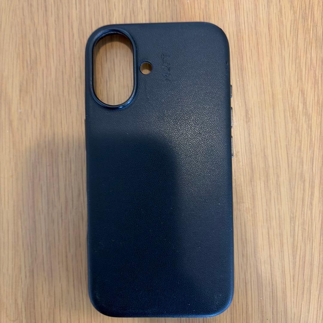iPhone16 simフリー128G ブラックMOFTケースつき