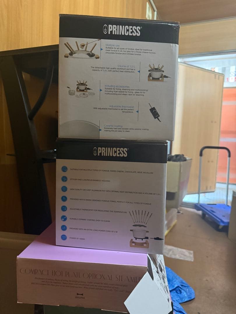 ①再入荷なし！Princess TABLE FOUNDUE & FRY PURE