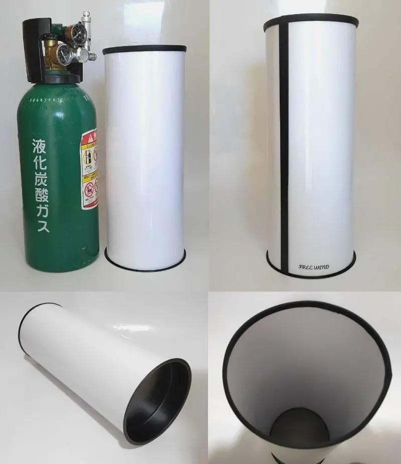 ソーダストリーム　ミドボンホース　ミドボンカバー　ホワイトカラー　ドリンクメイト