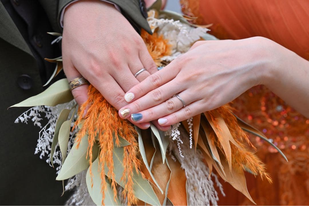 ウェディングブーケドライフラワー