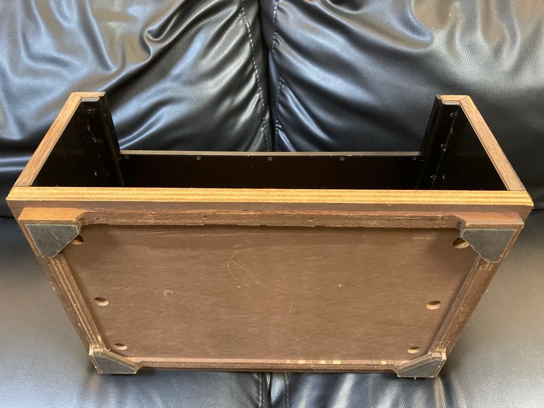 山水AU-777・AU-777D用ウォルナット製ウッドケースSANSUIサンスイ