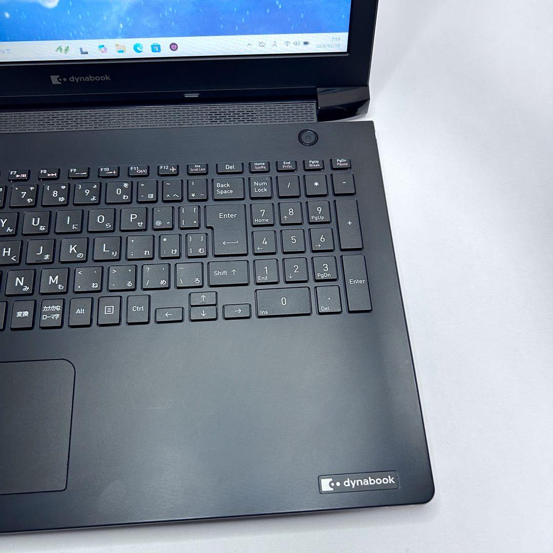 【Core i7×SSD512GB】dynabook｜バッテリー超良好｜DVD
