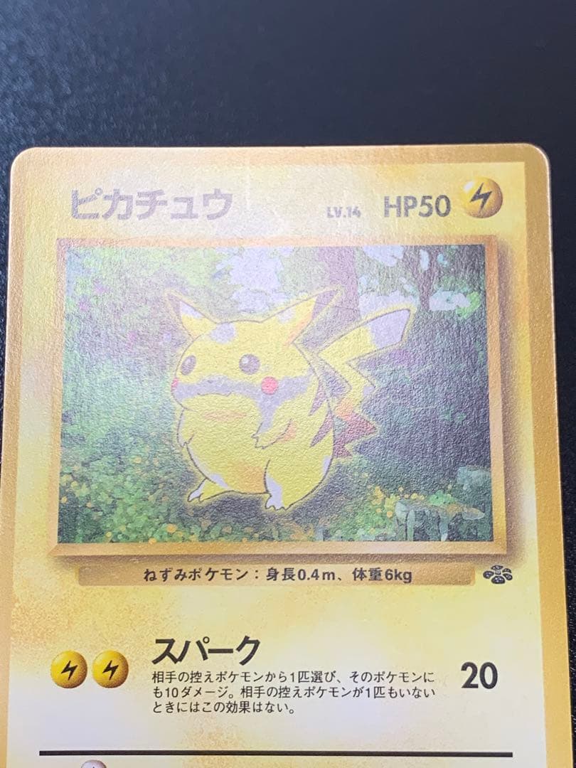 旧裏 ピカチュウ ● 第2弾拡張パック ポケモンジャングル No.025 ③
