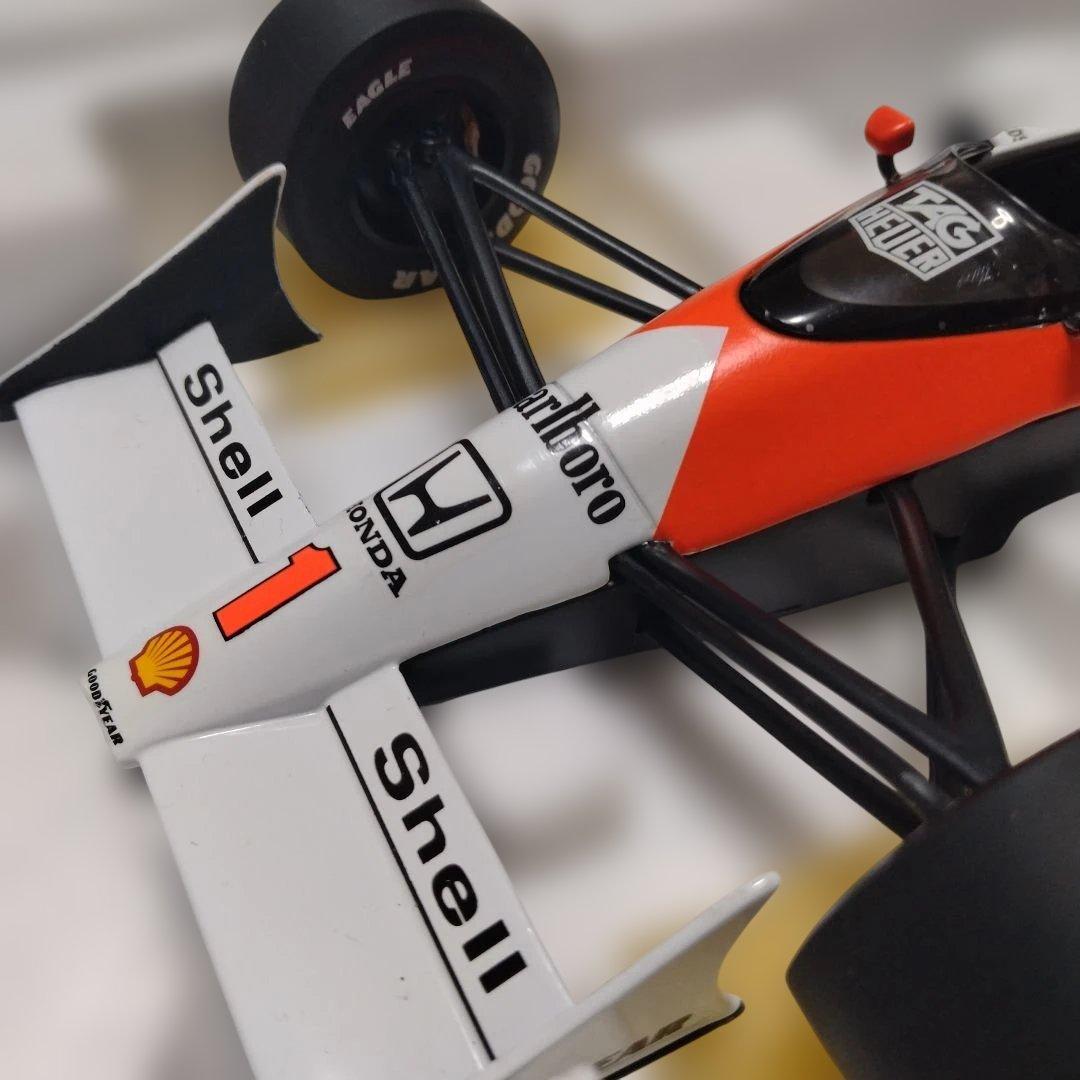 1/18 ミニチャンプス マクラーレン MP4/5 アイルトン セナ マルボロ