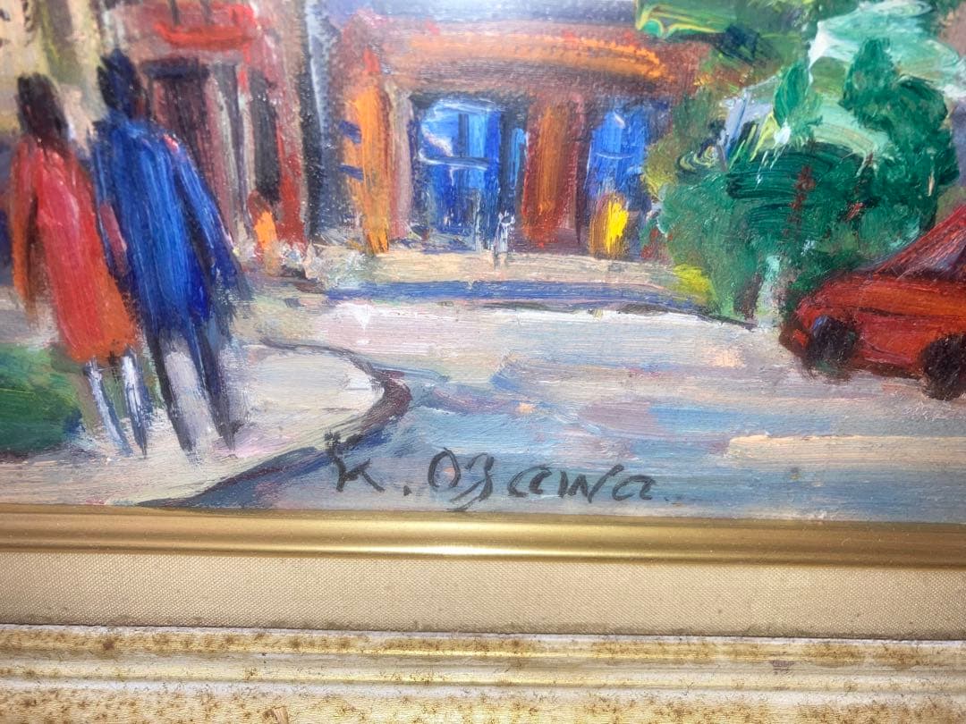 油彩画　K.ozawa作品