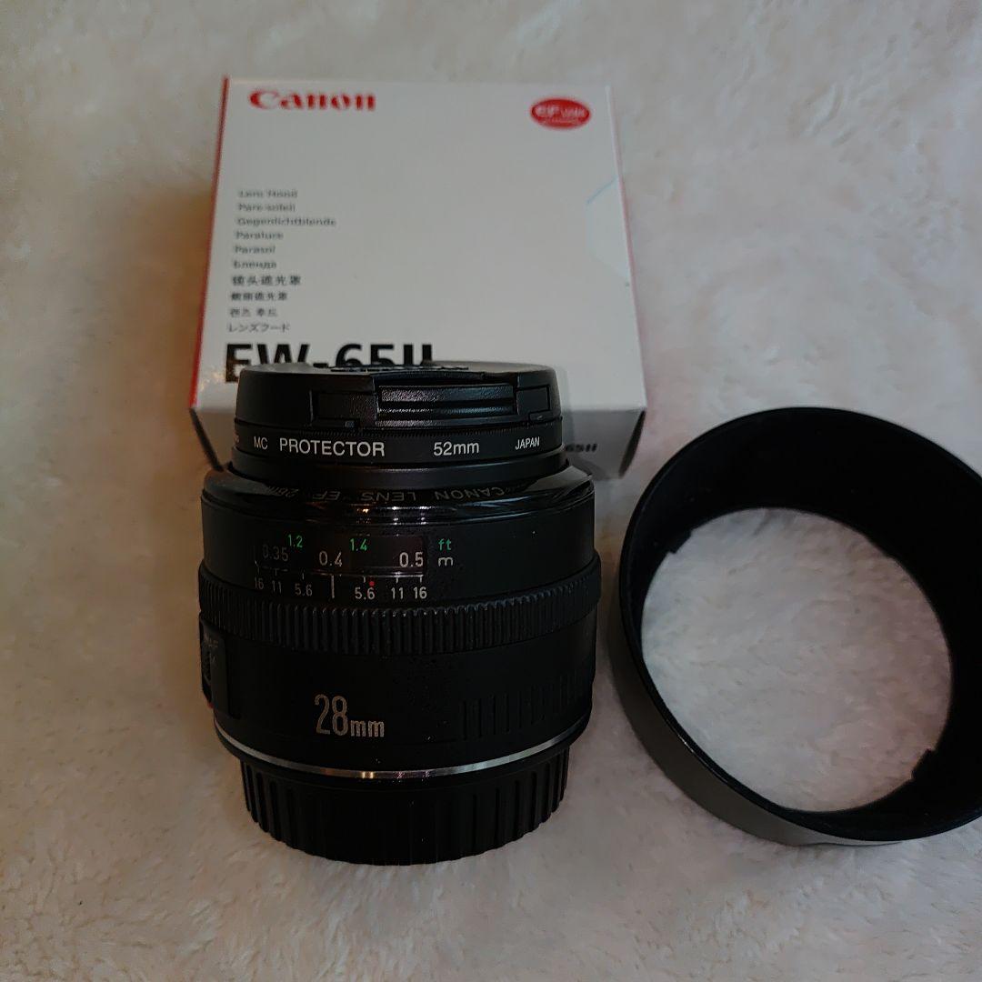 【送料込】canon キャノン EF-28mm f2.8 EW-65Ⅱ