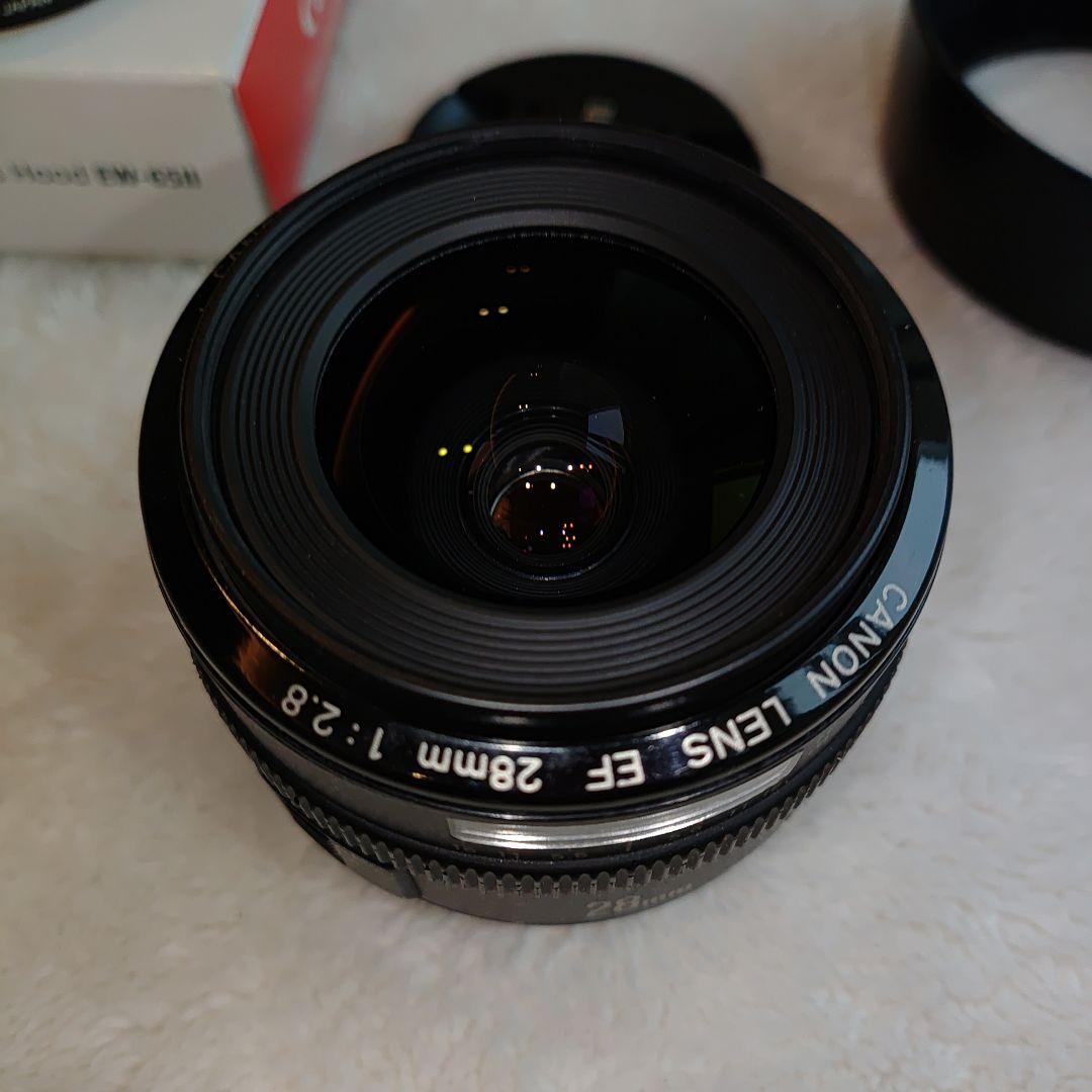 【送料込】canon キャノン EF-28mm f2.8 EW-65Ⅱ