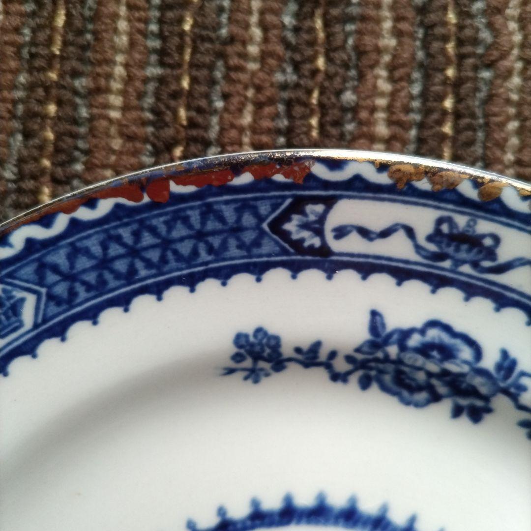 イギリス　Wood&Sons　WARWICK　ケーキ皿　７枚セット