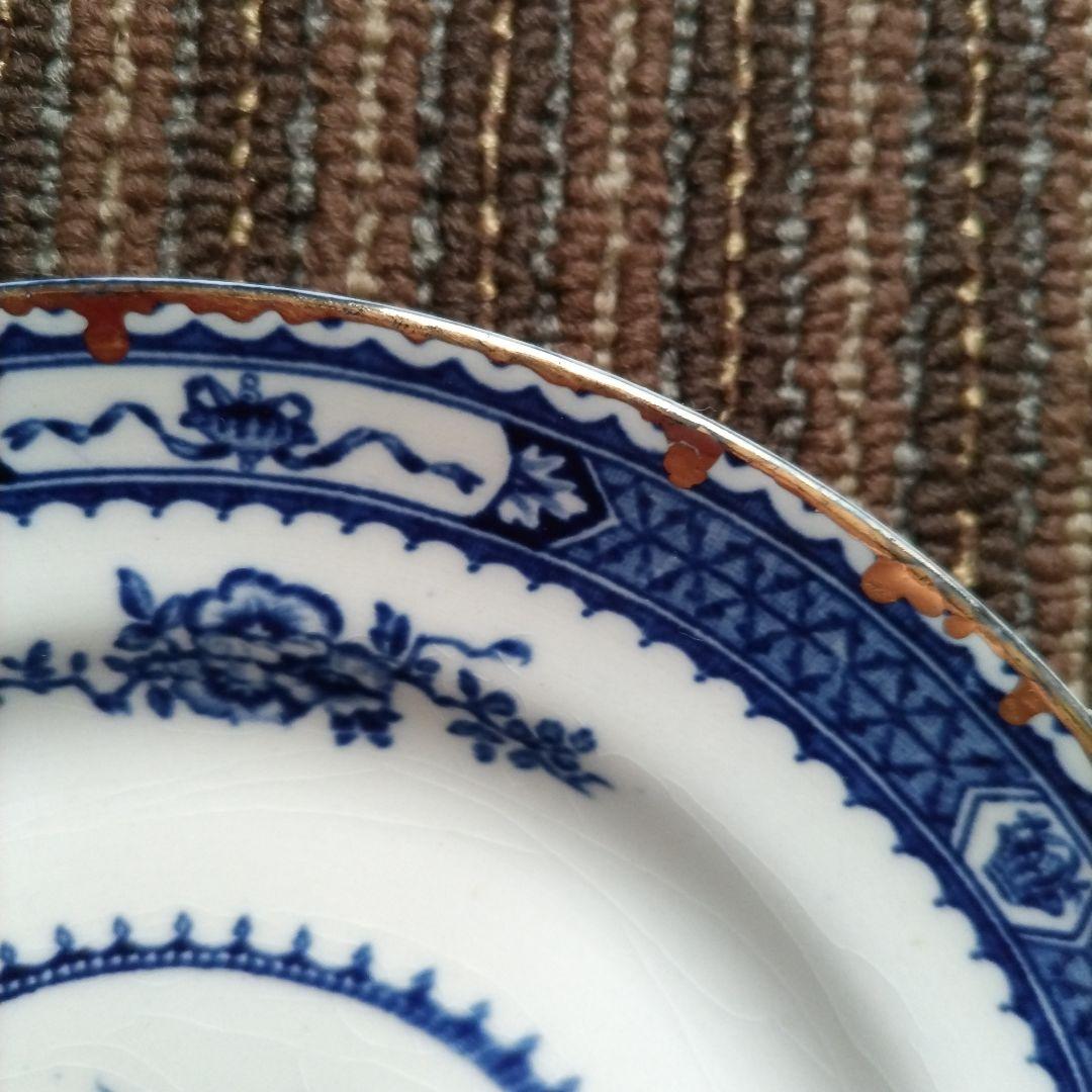 イギリス　Wood&Sons　WARWICK　ケーキ皿　７枚セット