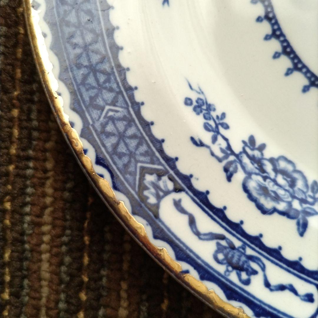 イギリス　Wood&Sons　WARWICK　ケーキ皿　７枚セット