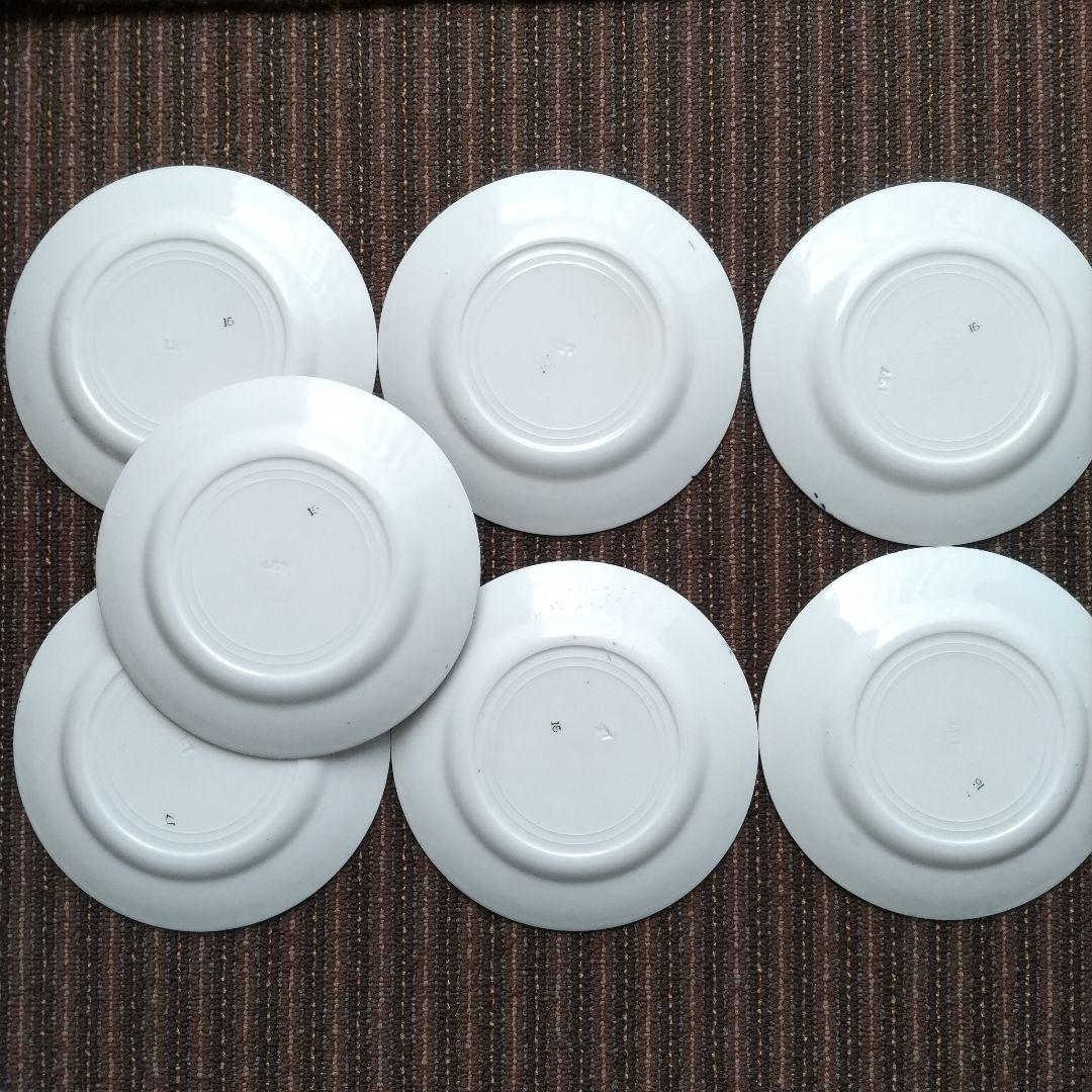 イギリス　Wood&Sons　WARWICK　ケーキ皿　７枚セット