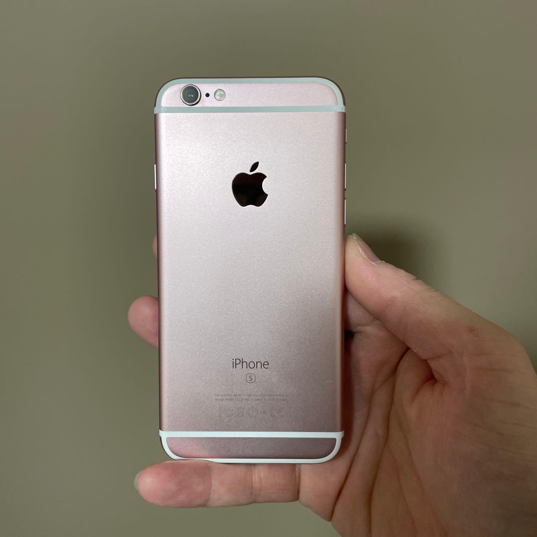 iPhone6s 64G ローズゴールド　バッテリー83% SIMフリー