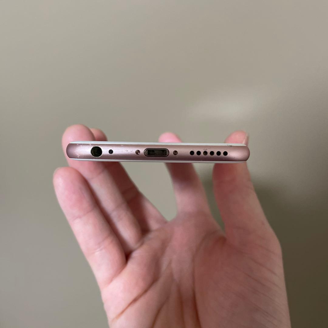 iPhone6s 64G ローズゴールド　バッテリー83% SIMフリー