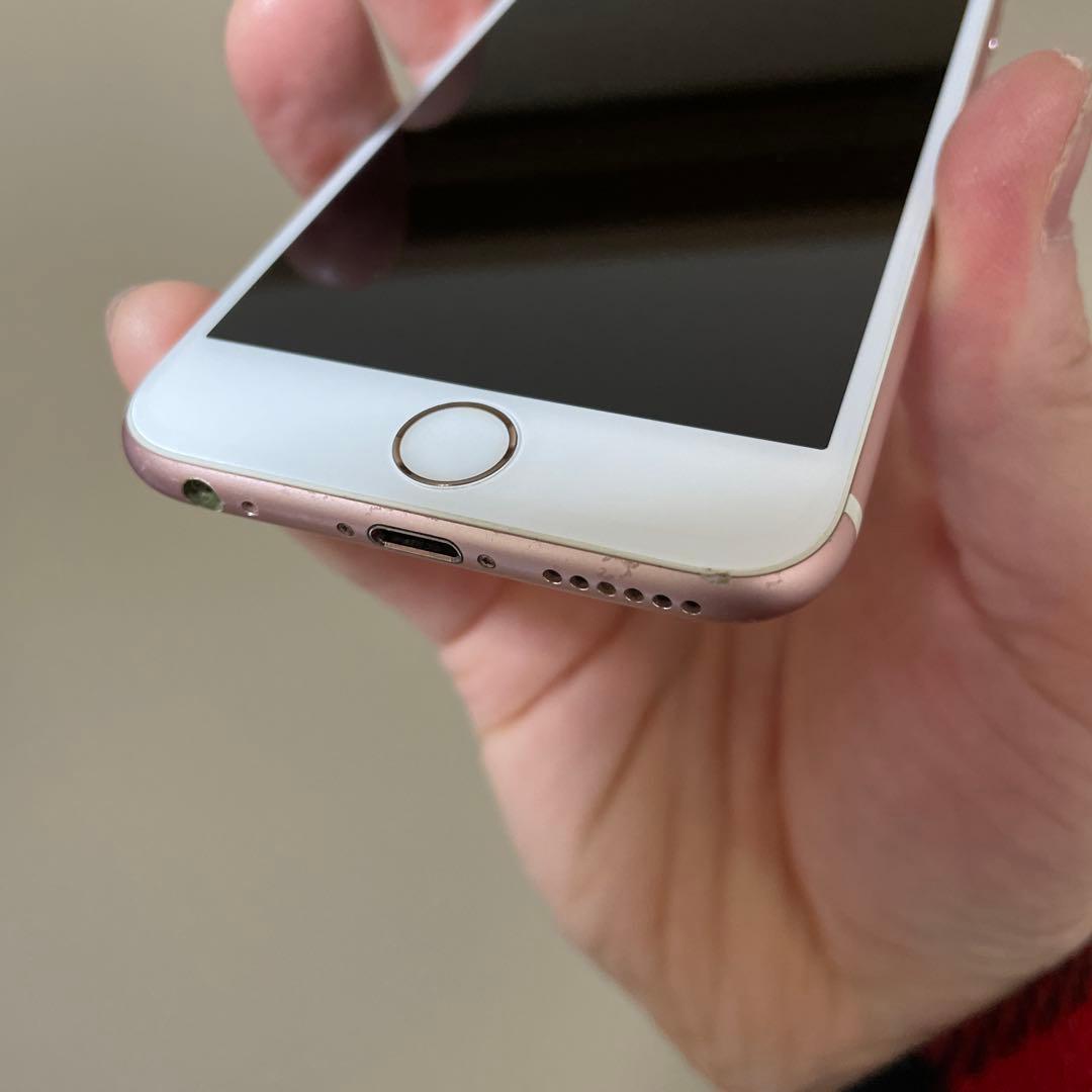 iPhone6s 64G ローズゴールド　バッテリー83% SIMフリー