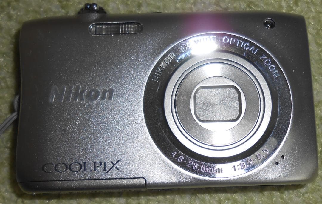 ■　動作済/Nikon COOLPIX S3300/光学6倍/1.6M/金　■
