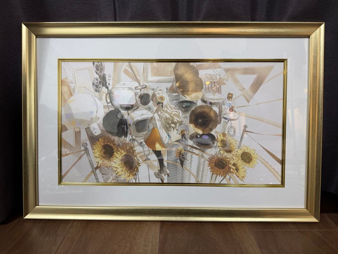 【ヰ世界情緒展Ⅱ】ジクレーアート illustration byれおえん