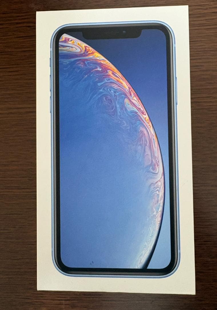 iPhone XR 64GB 本体 ブルー 充電ケーブル付き