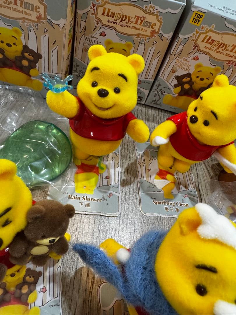 Top toy プーさん　Happy time blind box 全種類