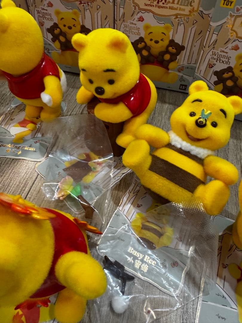 Top toy プーさん　Happy time blind box 全種類