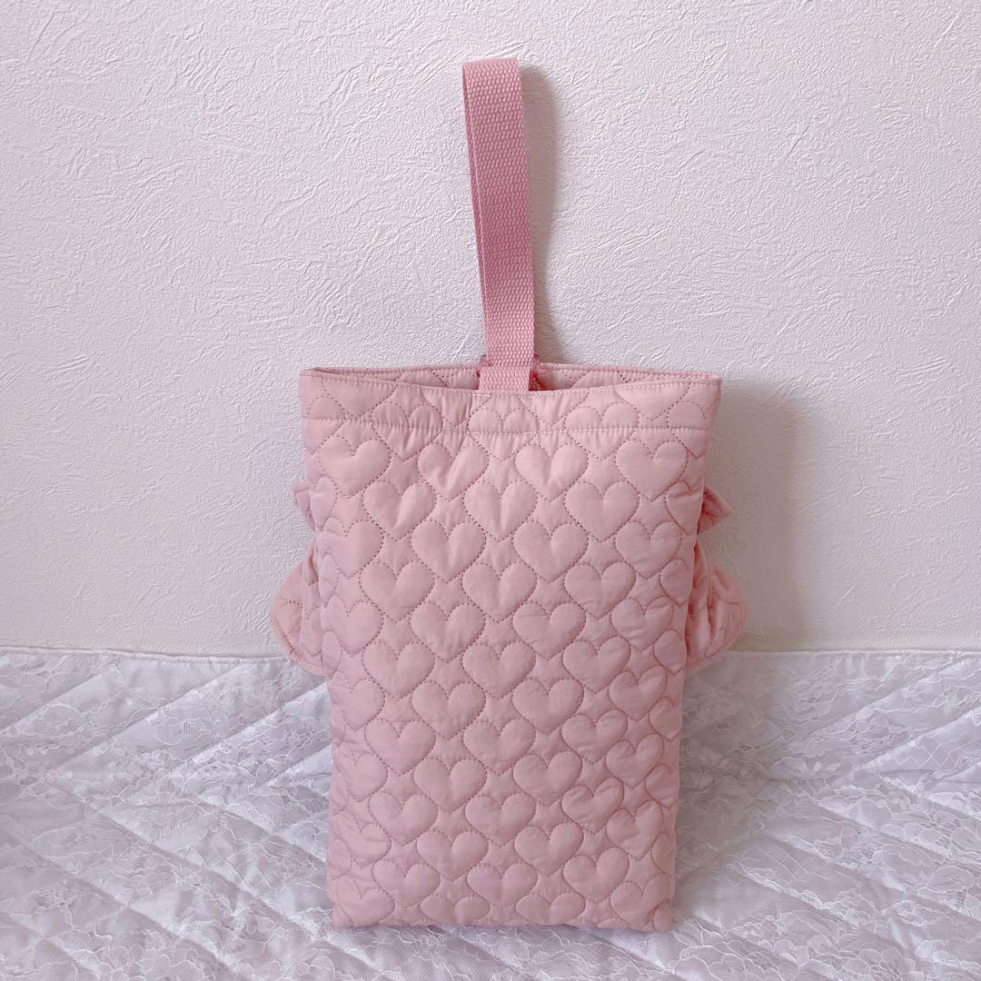 S 様リクエスト❤︎レッスンバッグ.体操服袋.上靴袋3点(コーラルピンク)