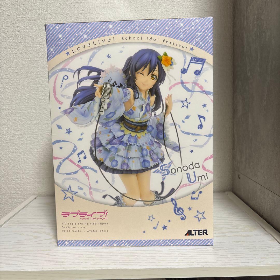 園田海未　浴衣　アルターフィギュア