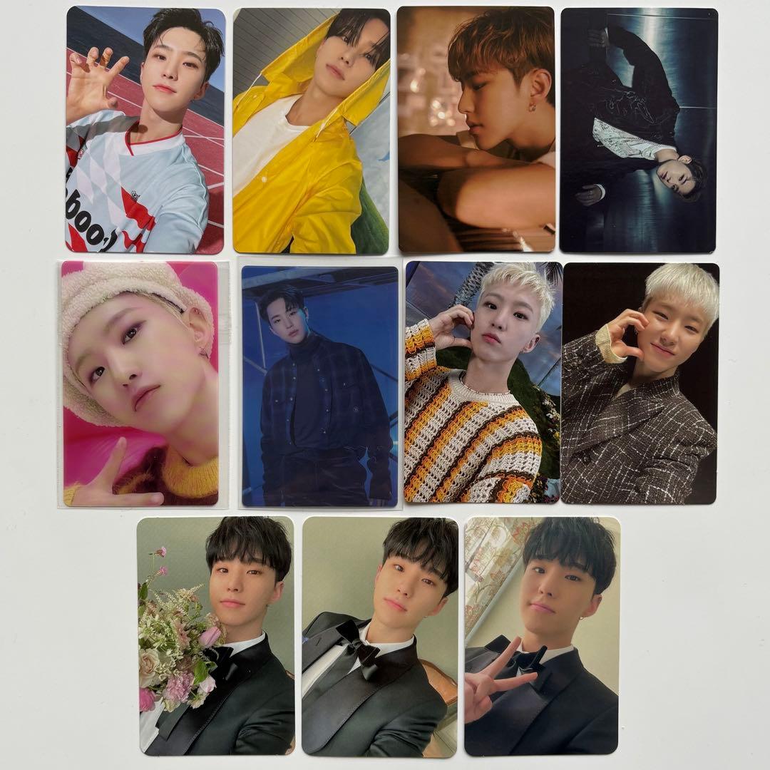 seventeen バパケ　ウジ　ホシ　ミニピケット　缶バッジ　エキシビジョン