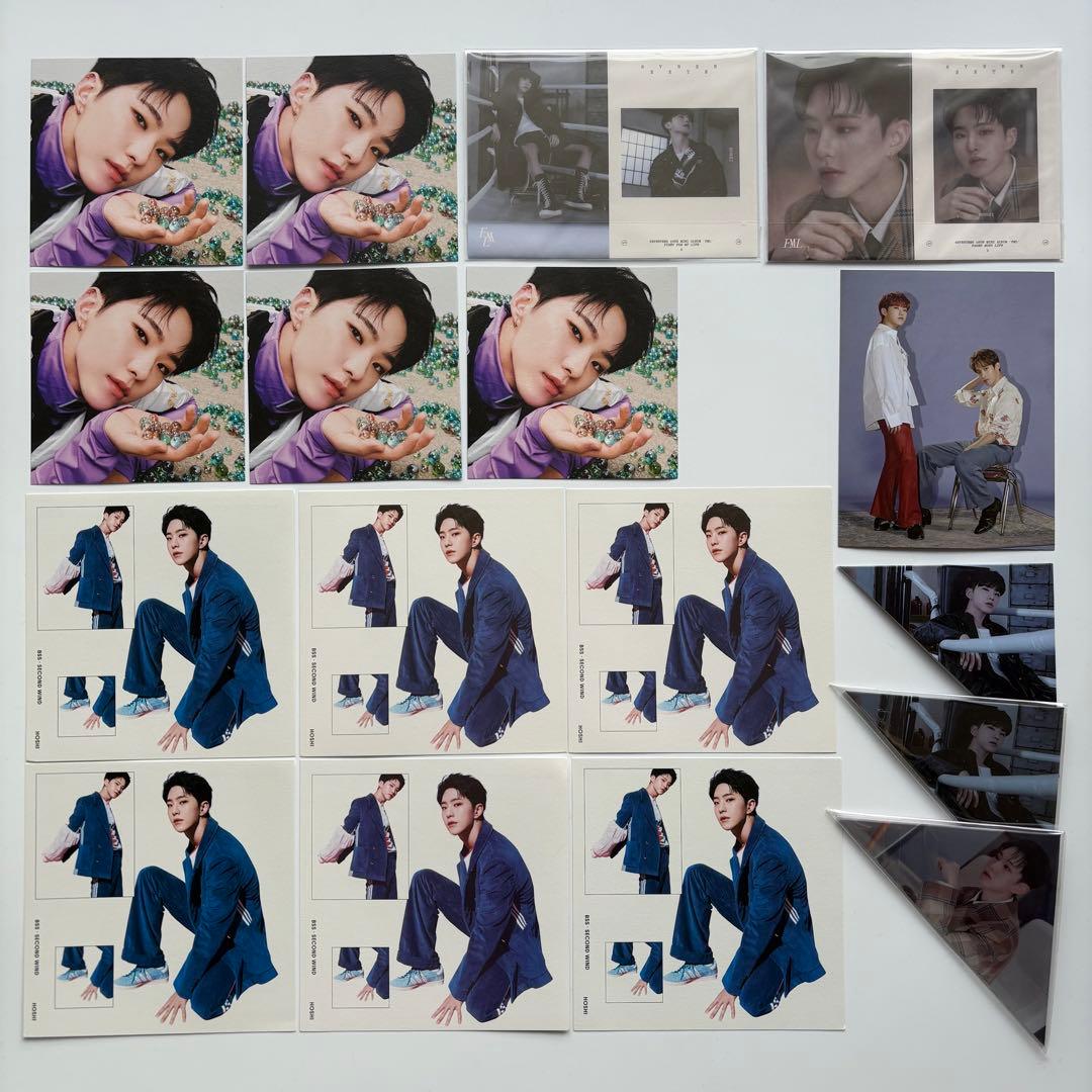 seventeen バパケ　ウジ　ホシ　ミニピケット　缶バッジ　エキシビジョン