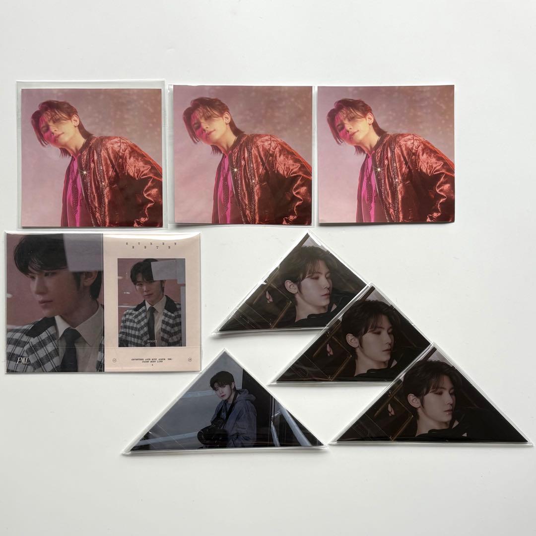 seventeen バパケ　ウジ　ホシ　ミニピケット　缶バッジ　エキシビジョン