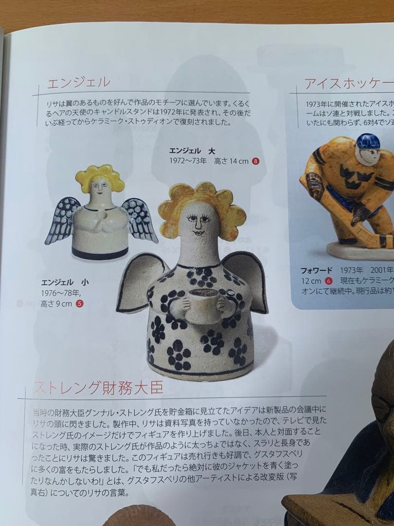 リサラーソン　天使のキャンドルホルダー　ヴィンテージ