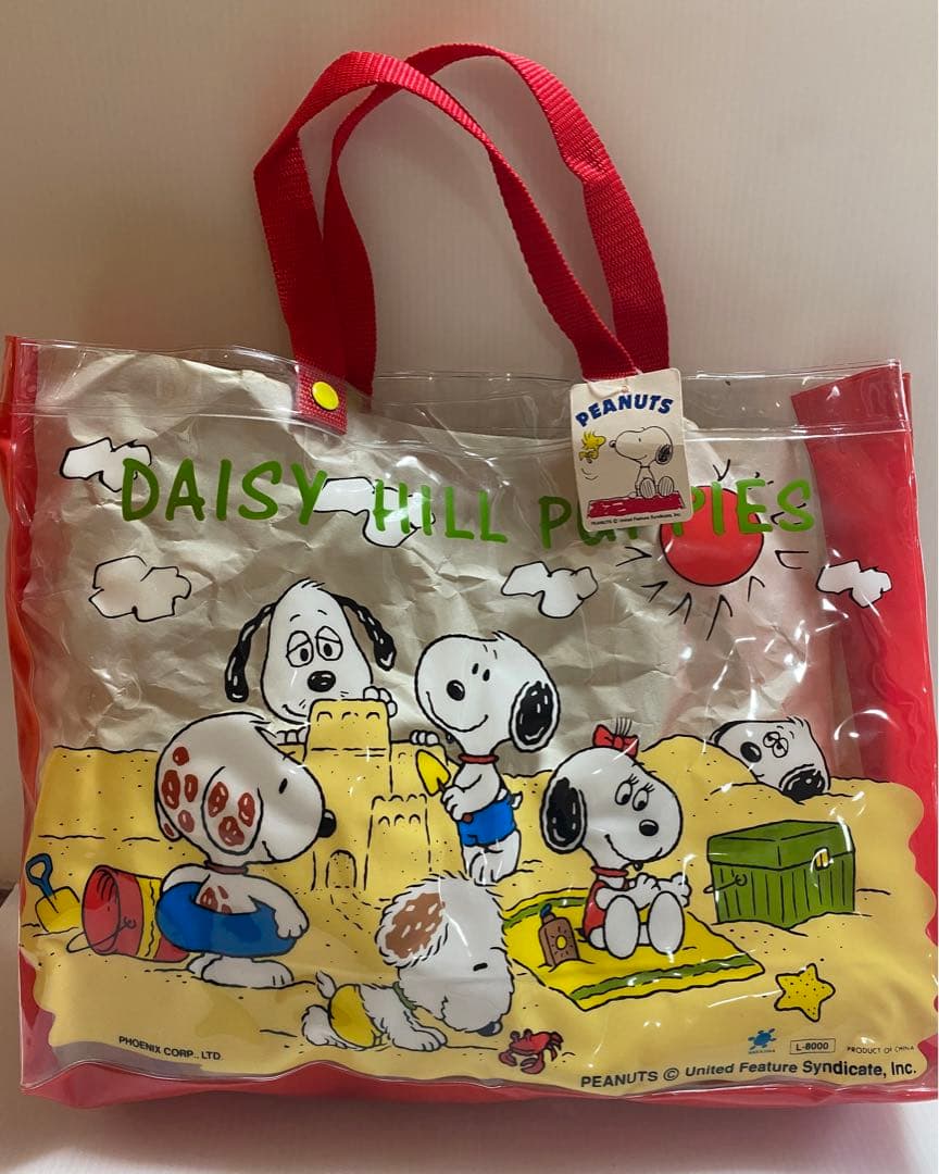 レトロ　タグ付　スヌーピー　Daisy Hill Puppies プールバッグ