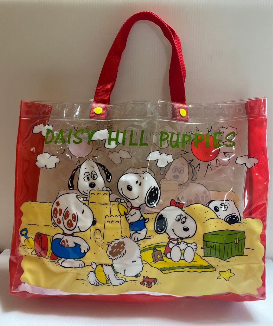 レトロ　タグ付　スヌーピー　Daisy Hill Puppies プールバッグ