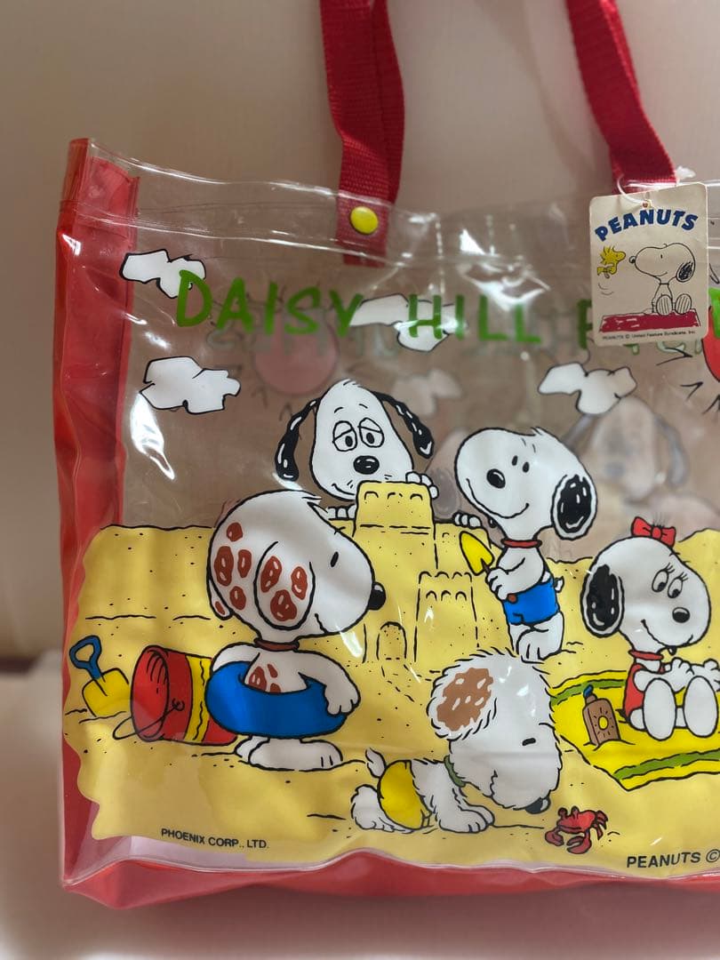 レトロ　タグ付　スヌーピー　Daisy Hill Puppies プールバッグ