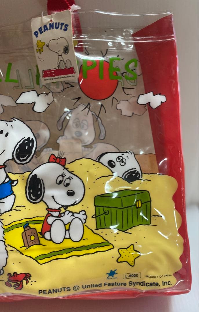 レトロ　タグ付　スヌーピー　Daisy Hill Puppies プールバッグ