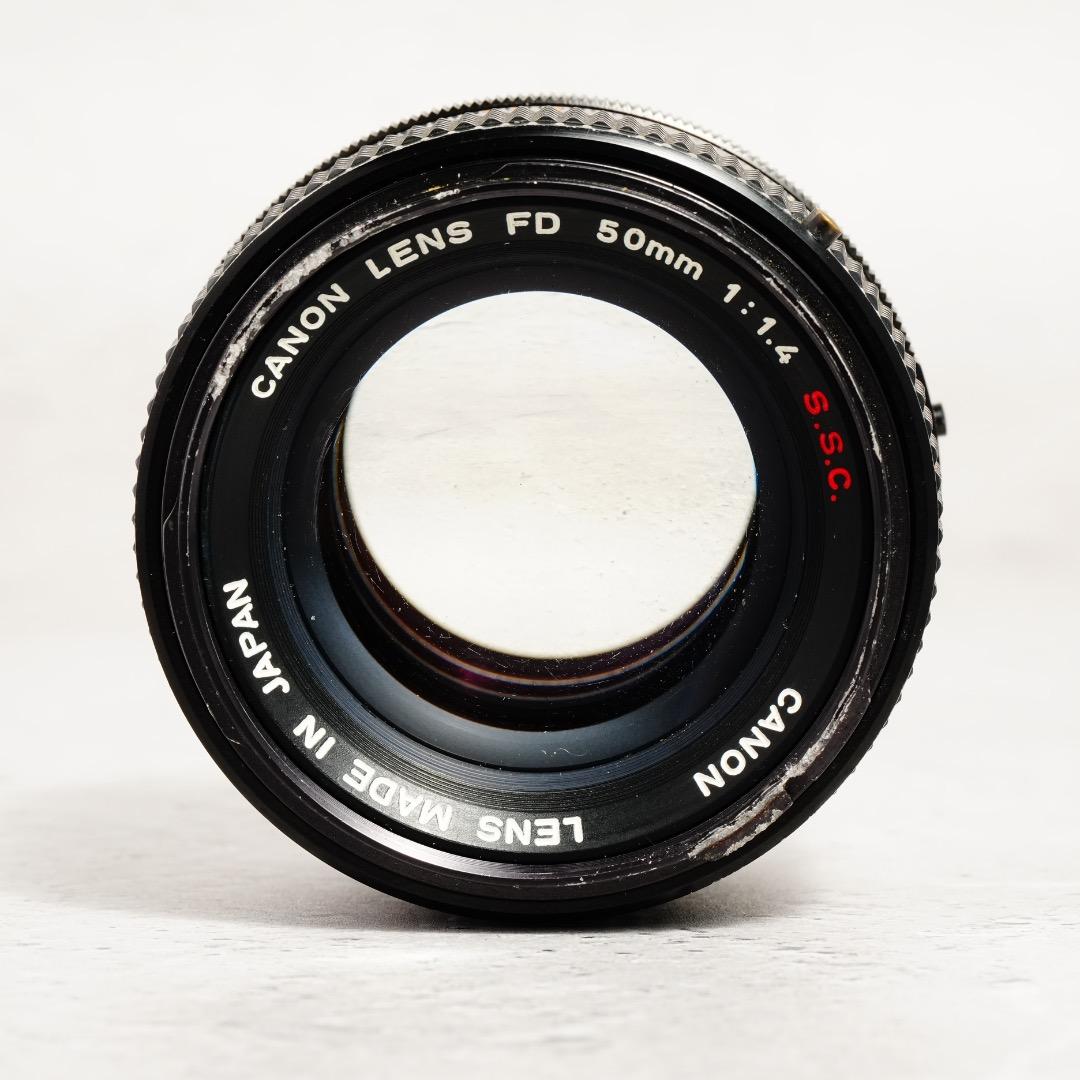 【お得】動作◎ Canon FD 50mm F1.4 S.S.C 250