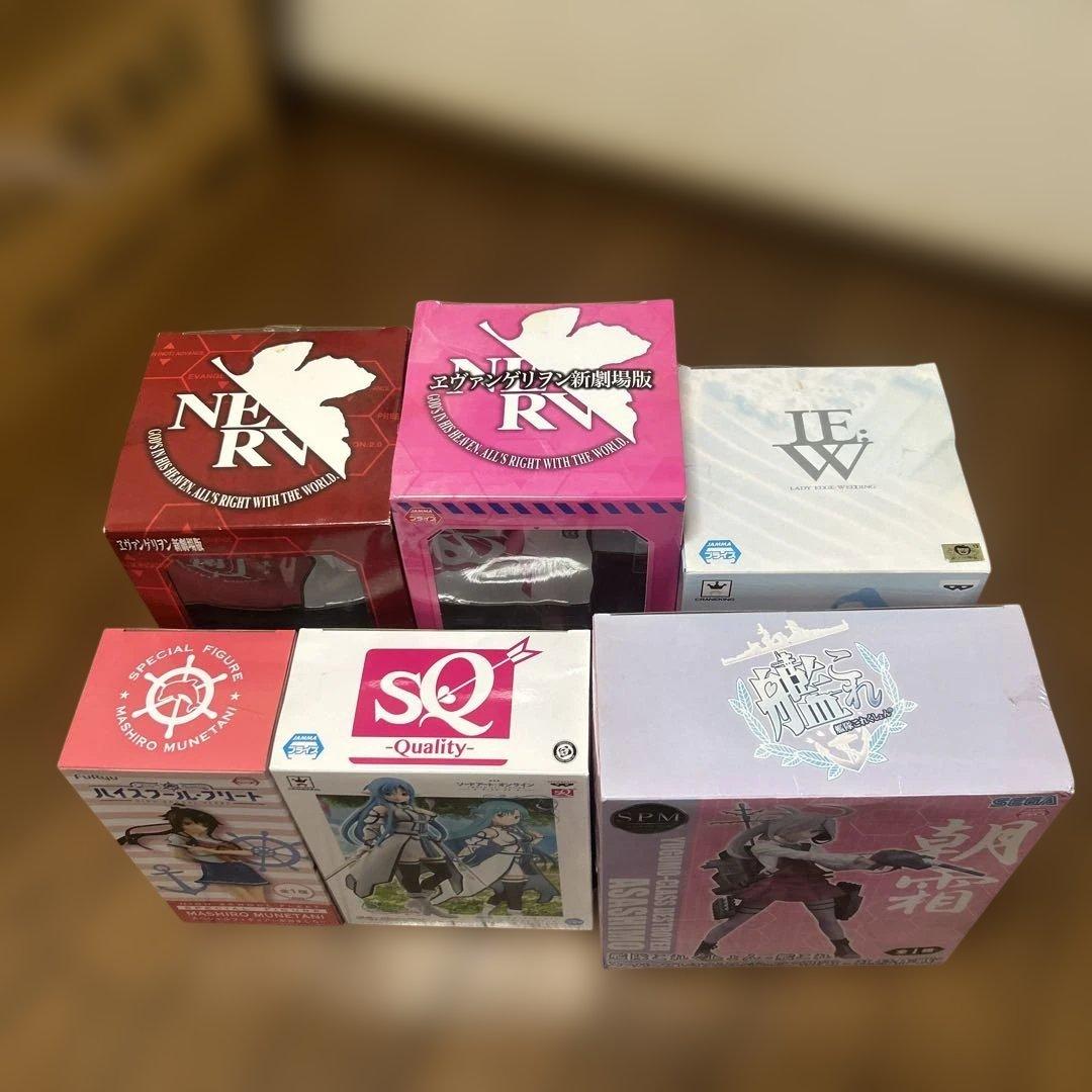 フィギュアセット アスカ・MARI・ビビ・宗谷ましろ・アスナ・朝霜お得セット